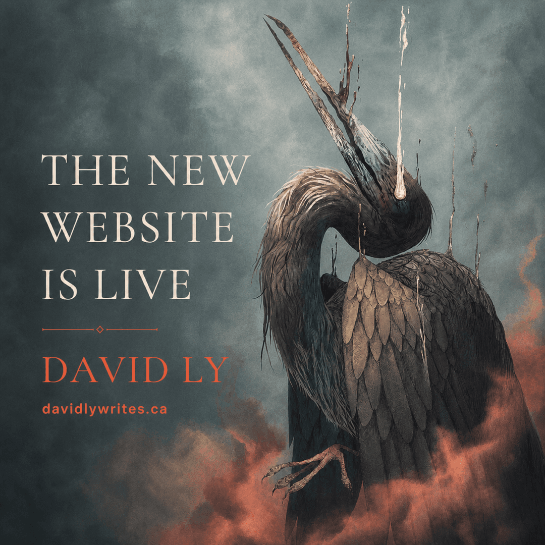 New website — cinematic launch for David Ly